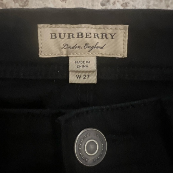 Burberry Black Skinny Jeans 27 - Picture 3 of 3